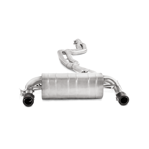 Akrapovic Evolution Line Stainless Steel Cat-Back Exhaust + Evolution Link Pipes, Valved/Switchable, Carbon Tips – BMW 440i 4 Series F32/F33 Coupe/Convertible B58 3.0 Turbo (2016-2017) Performance Sports Catback Back Box & Mid Pipe Upgrade