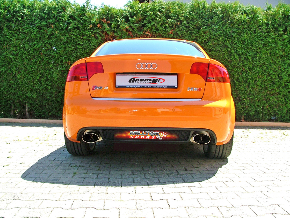 Milltek Sport - Cat Back Exhaust (Multiple Options) Audi RS4 B7 (Saloon, Avant & Cabriolet)