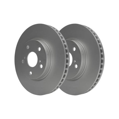 ATE 24.0128-0740.1 (24 0128 0740 1 / 24-0128-0740.1) Coated Vented Brake Disc/Rotor 296mm x 28mm 5-Stud/5-Bolt Anti-Corrosion OE-Spec OEM Quality Direct-Fit Replacement