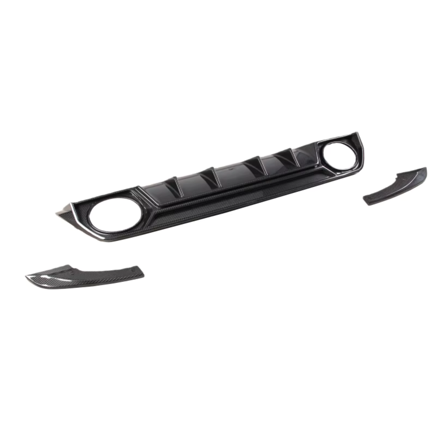 Audi RS3 8Y 2021+ Carbon Fiber Rear Diffuser Kit V2