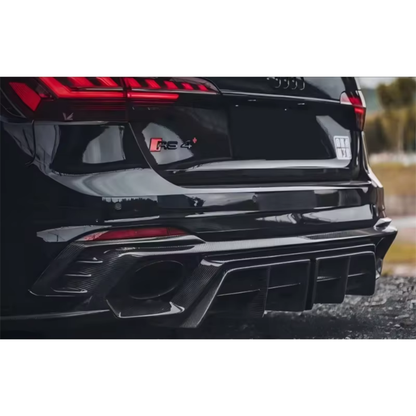 Audi RS4 B9.5 Carbon Fibre Rear Diffuser V2
