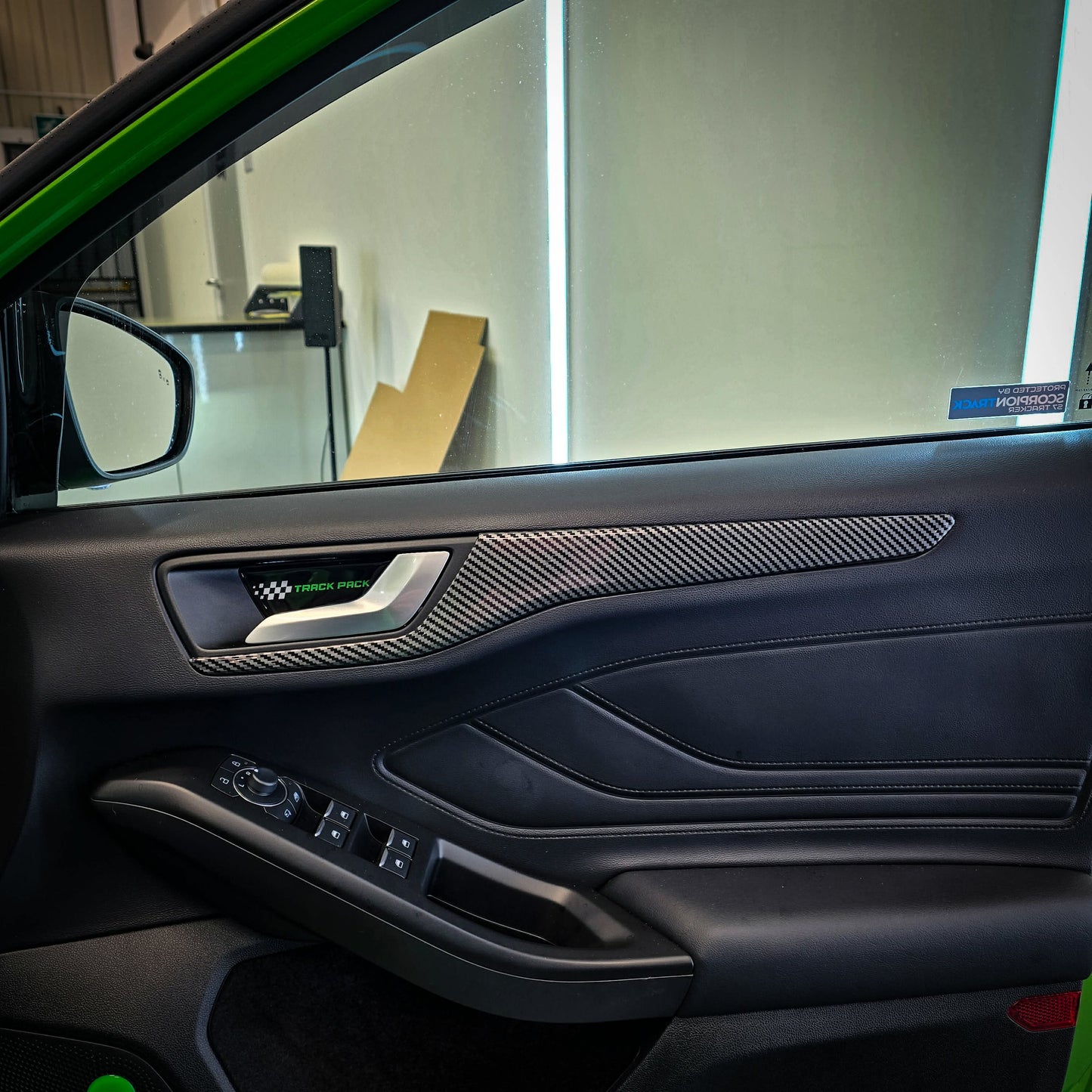 Carbon Fibre Look Door Card Trim Cover for MK4 / MK4.5 Focus | CEUK