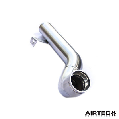 AIRTEC Motorsport 52mm Hot-Side Lower Boost Pipe - Resonator/Silencer Delete Charge Pipe (De-Res Turbo Outlet/Compressor Discharge) for Ford Fiesta ST Mk8 1.5 EcoBoost 200PS | Intercooler Hot Pipe Upgrade