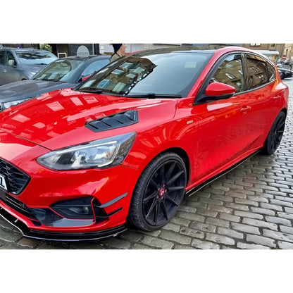 Focus MK4 ST/ST-Line Side Skirt Extensions & Rear Splitters (Gloss Black)