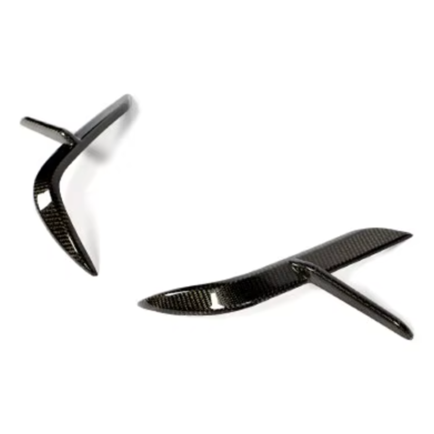 Audi RS3 8Y.5 Carbon Fibre Rear Bumper Vent/Reflector Cover Canards