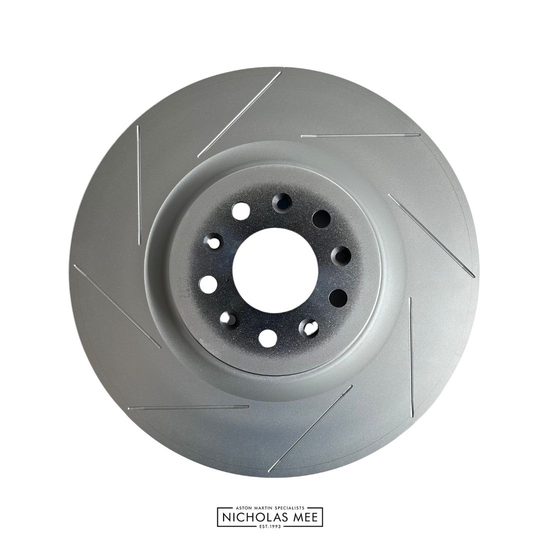 Genuine Aston Martin V8 Vantage Front Brake Disc Rotor 380mm Co-Cast Ventilated OEM 2012.5â€“2018 (BG33-1125-BA) Front Axle â€“ Fits From Chassis C18075 â€“ Sold Individually