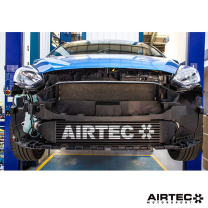 AIRTEC Motorsport Intercooler Upgrade for Ford Fiesta ST Mk8/Mk8.5 1.5T EcoBoost 200PS - Front Mount FMIC/Charge Air Cooler Kit - Bar & Plate, Cast End Tanks - Direct Fit Plug & Play, No-Cut OEM Location - Stage 1/2 Remap Ready, Track Day Fast Road