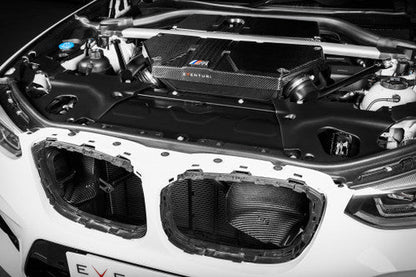 Eventuri Carbon Fibre Air Intake for BMW X3M & X4M (F97/F98, F9X S58) - Cold Air Induction Kit with Carbon Airbox Lid, Ram-Air Scoops & High-Flow Filters | Performance Turbo Intake Upgrade CAI