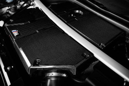 Eventuri Carbon Fibre Air Intake for BMW X3M & X4M (F97/F98, F9X S58) - Cold Air Induction Kit with Carbon Airbox Lid, Ram-Air Scoops & High-Flow Filters | Performance Turbo Intake Upgrade CAI