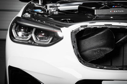 Eventuri Carbon Fibre Air Intake for BMW X3M & X4M (F97/F98, F9X S58) - Cold Air Induction Kit with Carbon Airbox Lid, Ram-Air Scoops & High-Flow Filters | Performance Turbo Intake Upgrade CAI