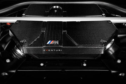 Eventuri Carbon Fibre Air Intake for BMW X3M & X4M (F97/F98, F9X S58) - Cold Air Induction Kit with Carbon Airbox Lid, Ram-Air Scoops & High-Flow Filters | Performance Turbo Intake Upgrade CAI