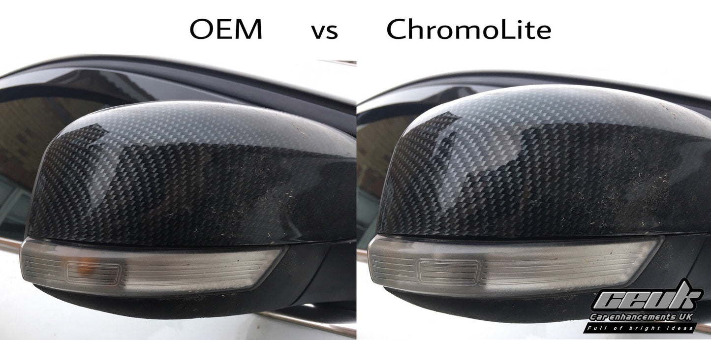 ChromoLite 501a Side Repeater Bulbs | Chrome Finish, Amber Flash | CEUK (T10 | W5W)