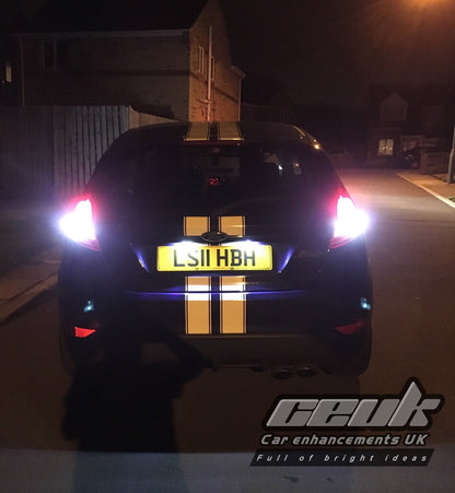 BriteVue 501 Number Plate LED Bulb Upgrade – 6500K Pure White (Pair) (T10 | W5W)
