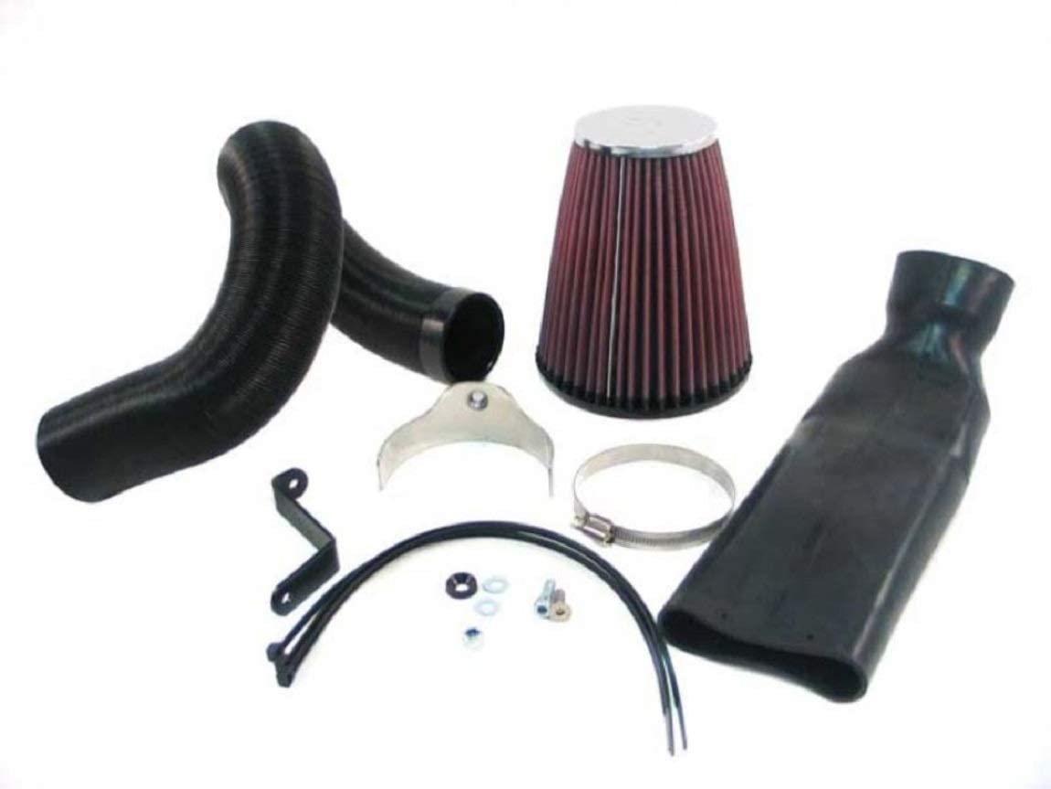 K&N 57-0366 High-Flow Induction Kit / Cold Air Intake CAI for BMW 3 Series E36 E46 & Z3 2.0/2.5/2.8 (M52 M54) - Cone Filter Airbox Replacement - 320i 323i 325i 325xi 328i 320Ci 323Ci 325Ci 328Ci 325Ti