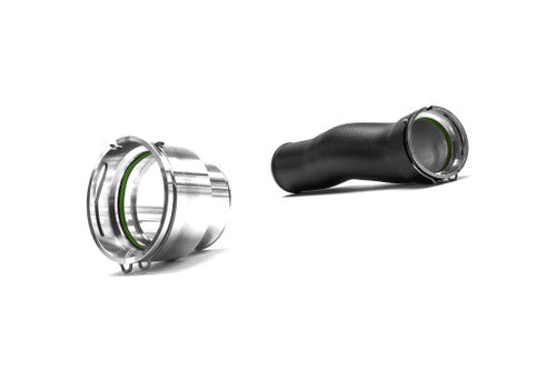 MMR N55 Turbo Outlet Hot-Side Charge/Boost Pipe Upgrade - Aluminium Compressor Outlet/Intercooler Hard Pipe with C-Clip - BMW F20 F21 F22 F23 F30 F31 F32 F33 F87 M135i M235i 335i 435i M2 (2015-2019)