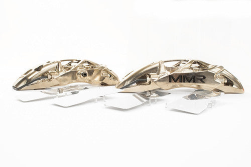 MMR Performance 355mm 6-Piston Front Big Brake Kit BBK - Nickel Plated 6-Pot Calipers, 2-Piece Floating Discs - BMW F2x F20 F21 F22 F23 1/2 Series M135i M235i M140i M240i - Front Brake Upgrade/Conversion