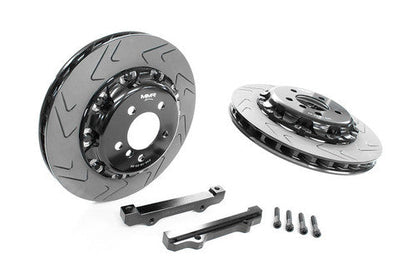 MMR Performance 6-Piston 355mm Front Big Brake Cup Kit, Dark Anthracite - BMW F2x/F3x (F20 F21 F22 F23) M135i M140i M235i M240i - Forged Monoblock Calipers, Floating Discs
