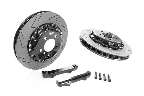MMR Performance 6-Piston Front Cup Big Brake Kit 355mm (OEM Blue) for BMW F2x/F3x - M135i M140i M235i M240i - Forged Monoblock Calipers, 2-Piece Floating Discs