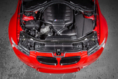 Eventuri Gloss Carbon Fibre/Fiber Front Air Guides, Intake Ducts & Radiator Cooling Shrouds (Snorkels) for BMW M3 E90 E92 E93 E9X S65 V8 - OEM Replacement Engine Bay Ducting Set/Kit