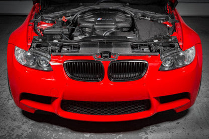 Eventuri Satin/Matte Carbon Fibre (Carbon Fiber) Intake Ducts (Air Feed Snorkel Pair) for BMW M3 E90 E92 E93 S65 V8 E9X - OEM Style Direct Replacement Airbox Ducting Kit, Plug-and-Play Engine Bay Upgrade