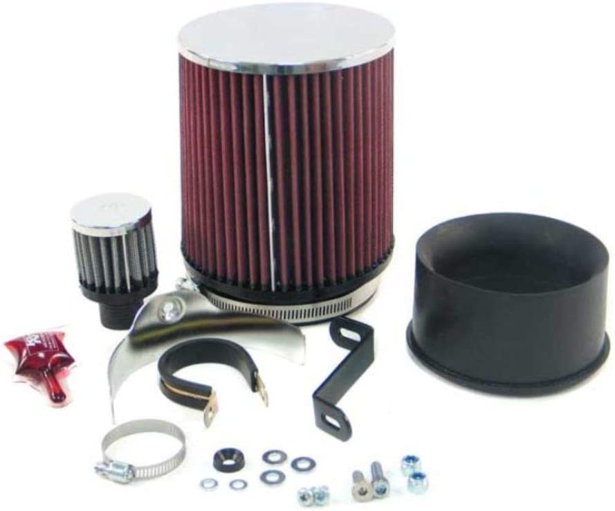 K&N 57-0395 Performance Air Intake System for BMW M3 E36 3.0/3.2 (1992-1999) & Z3 M 3.2 (1998-2001) - High-Flow Washable Cone Filter Induction Kit, Direct Fit, No Tuning Required