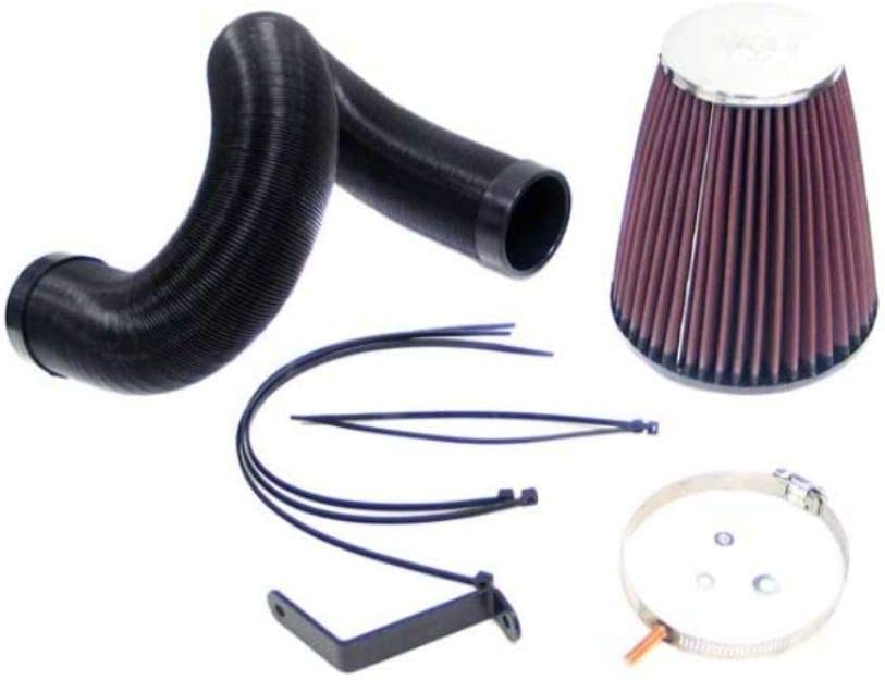 K&N 57-0334 Intake Kit for BMW Z3 2.8 (1997-2000) Roadster & Coupe – Performance Cold Air/Induction System, CAI/Short Ram, Cone Filter Upgrade, High-Flow Air Intake for Z3 2.8i M52 E36/7 E36/8