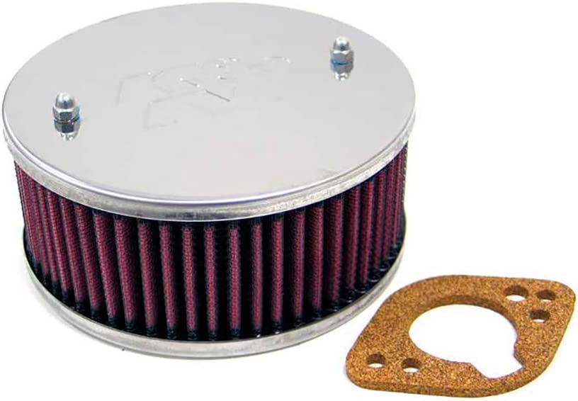 Genuine K&N 56-9155 Custom Racing Assembly Air Filter | Performance Bolt-On Intake Upgrade | Fits BMW 520 E12, Vauxhall VX 2300, Volvo 340/360 2.0