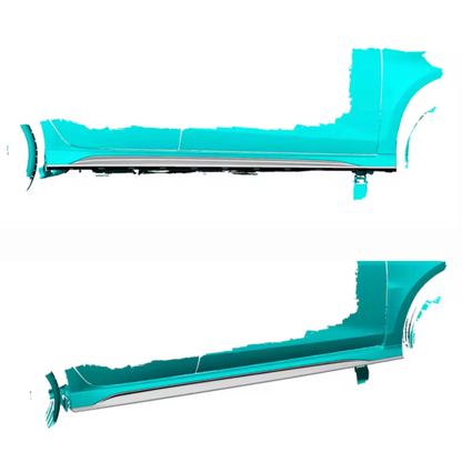 Audi RS3 8Y Carbon Fibre Side Skirts V2 Replacement