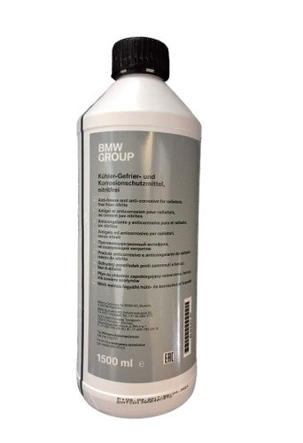 Genuine BMW Antifreeze Coolant Concentrate 1.5 Litre (1500ml) OEM Engine Radiator Fluid - Dealer Grade Ethylene Glycol for BMW Cooling System Top Up, Flush & Service - UK Stock