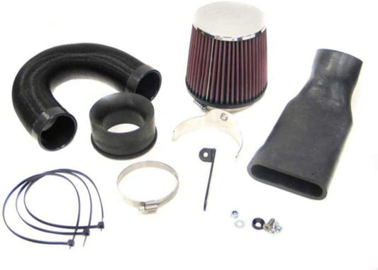 K&N 57-0393 Induction Kit / Cold Air Intake for BMW 3 Series E46 & E36 316i 318i 316Ci 318Ci (1.6 & 1.9 Petrol, 1998-2006) - Performance Cone Filter Upgrade / Air Filter Kit, High-Flow Washable Reusable Intake System