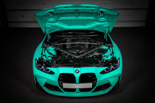 Eventuri Carbon Fibre Engine Cover for BMW G8X M3/M4 (G80 G82 G83) S58 - Vented Pre-Preg, Direct OEM Replacement