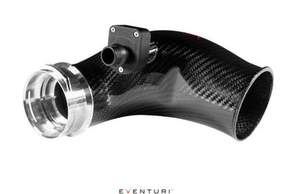 Eventuri Carbon Fibre Turbo Inlets for BMW F90 M5 & F92 M8 (S63)  High-Flow Intake Upgrade, Faster Spool, OEM+ Fit, Works with Stock Airboxes & Eventuri Intake