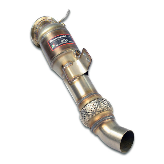 Supersprint BMW B58 Catless Decat Downpipe  M140i, M240i, 340i, 440i, 540i, 740i, X3 M40i, X4 M40i | Track Use Only | Part 524211