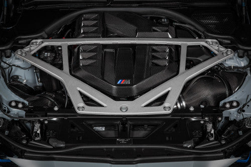 Eventuri Carbon Fibre/Fiber Intake - Cold Air Induction Kit (Matte/Satin) - BMW M3/M4 G80 G82 G83 G8X S58 - Carbon Airbox & Turbo Inlet Pipe Upgrade - CSL Strut Brace Compatible