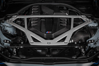 Eventuri Carbon Fibre/Fiber Intake - Cold Air Induction Kit (Matte/Satin) - BMW M3/M4 G80 G82 G83 G8X S58 - Carbon Airbox & Turbo Inlet Pipe Upgrade - CSL Strut Brace Compatible