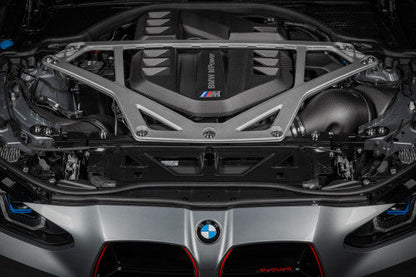 Eventuri Carbon Fibre/Fiber Intake - Cold Air Induction Kit (Matte/Satin) - BMW M3/M4 G80 G82 G83 G8X S58 - Carbon Airbox & Turbo Inlet Pipe Upgrade - CSL Strut Brace Compatible