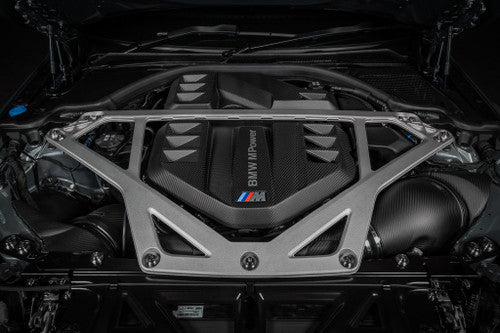 Eventuri Carbon Fibre/Fiber Intake - Cold Air Induction Kit (Matte/Satin) - BMW M3/M4 G80 G82 G83 G8X S58 - Carbon Airbox & Turbo Inlet Pipe Upgrade - CSL Strut Brace Compatible