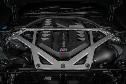 Eventuri Carbon Fibre/Fiber Intake - Cold Air Induction Kit (Matte/Satin) - BMW M3/M4 G80 G82 G83 G8X S58 - Carbon Airbox & Turbo Inlet Pipe Upgrade - CSL Strut Brace Compatible