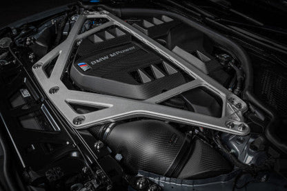 Eventuri Carbon Fibre/Fiber Intake - Cold Air Induction Kit (Matte/Satin) - BMW M3/M4 G80 G82 G83 G8X S58 - Carbon Airbox & Turbo Inlet Pipe Upgrade - CSL Strut Brace Compatible