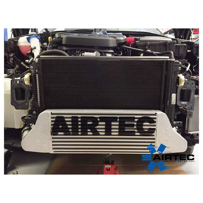 AIRTEC Front Mount Intercooler Kit (FMIC) Upgrade for Audi S1 Quattro 2.0 TFSI - Stepped Core, Direct-Fit, Proven IAT Drop - Ideal for Stage 1 & Stage 2 - Pro-Series Black or Natural Silver