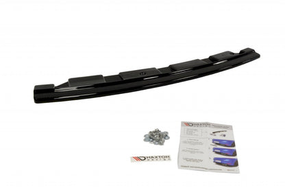 Maxton Design - CENTRAL REAR SPLITTER BMW 5 F11 M-PACK - WITHOUT VERTICAL BARS (FITS TWO DOUBLE EXHAUST ENDS)