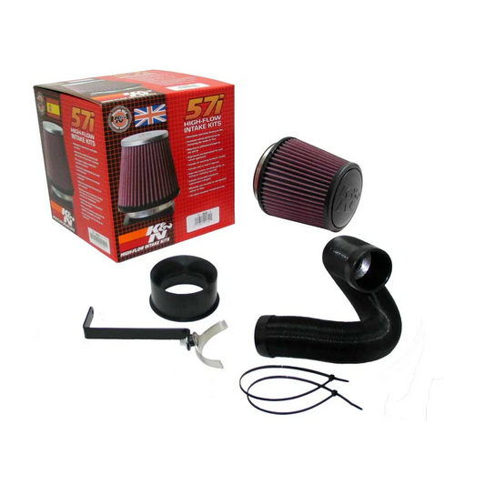 K&N 57-0648-1 Performance Air Intake System for BMW 1 Series 118i 120i & 3 Series 318i 320i (2.0 Petrol)  E81 E82 E87 E88 E90 E91 E92 E93 | Cold Air Induction Kit