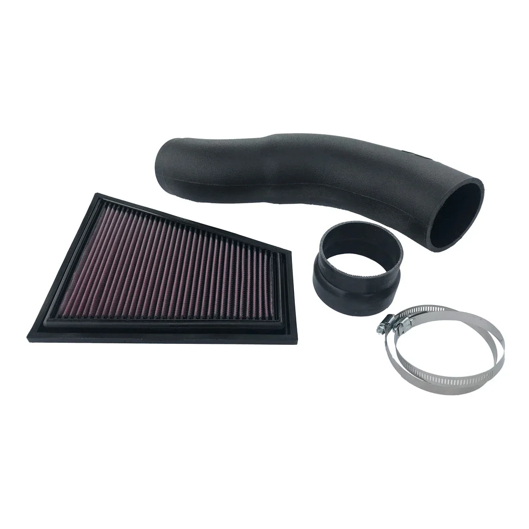 K&N 57-0691 Cold Air Intake & Induction Kit for BMW 5 Series F10/F11 520i 528i 528i xDrive (N20 2.0T Petrol, 2010-2017) | Performance Air Filter Intake System Upgrade