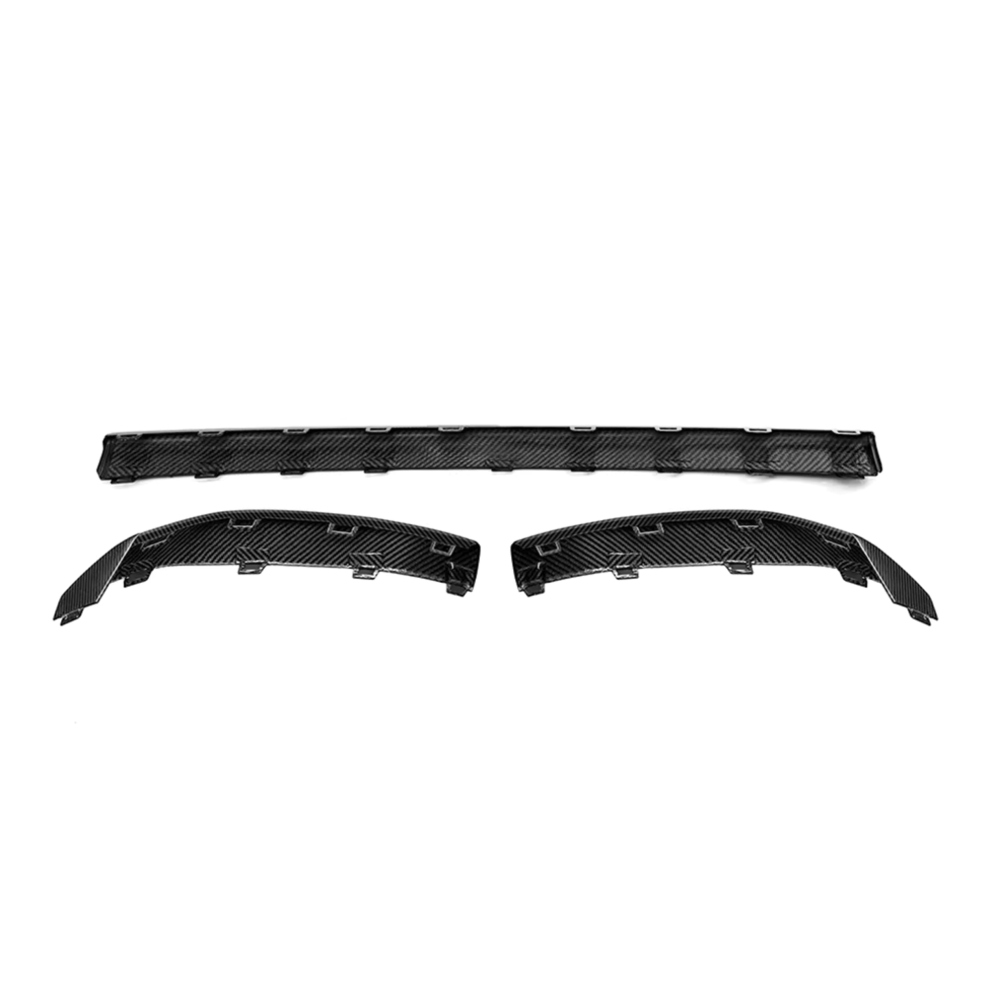 Audi RS3 8Y.5 Carbon Fiber Rear Bumper Diffuser Splitter Replacement Trim