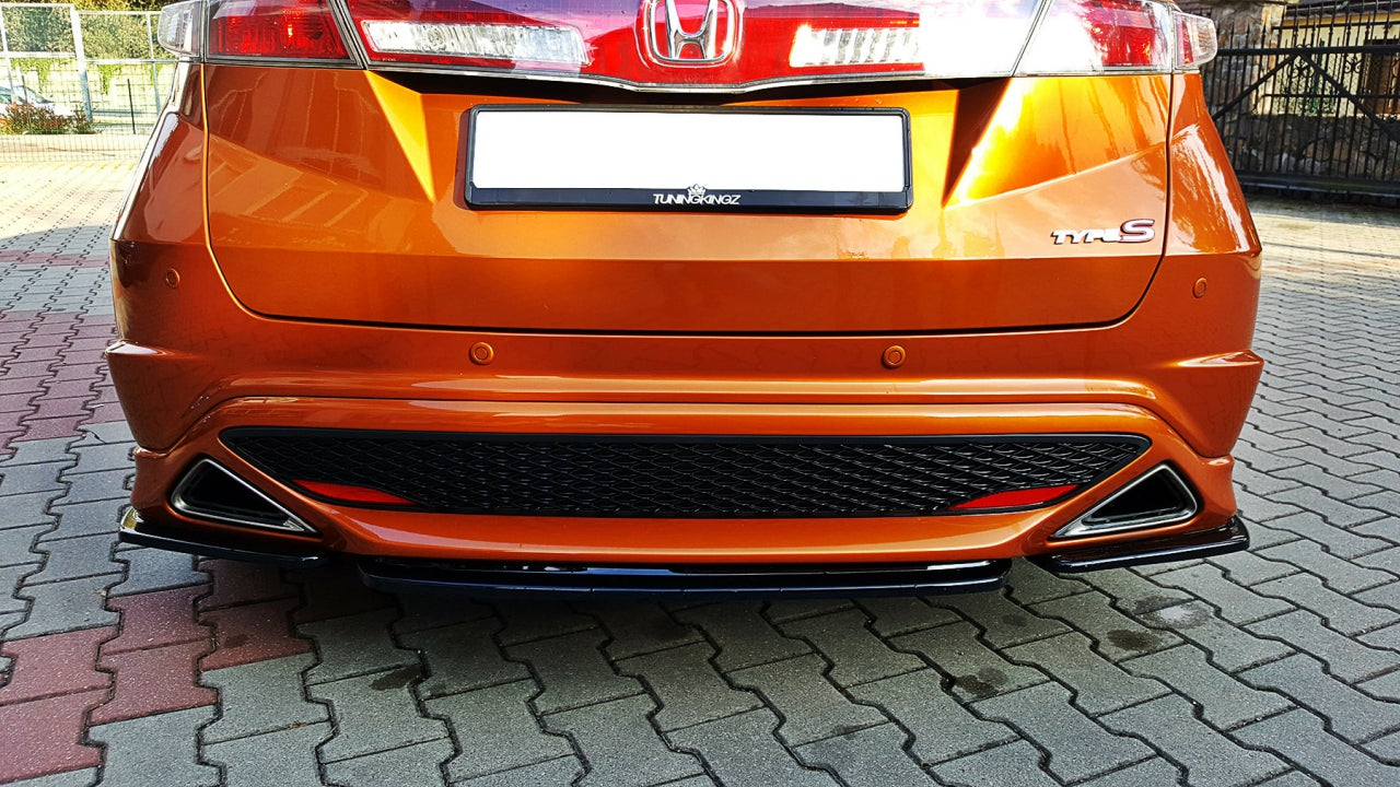Maxton Design - REAR SIDE SPLITTERS HONDA CIVIC VIII TYPE S/R