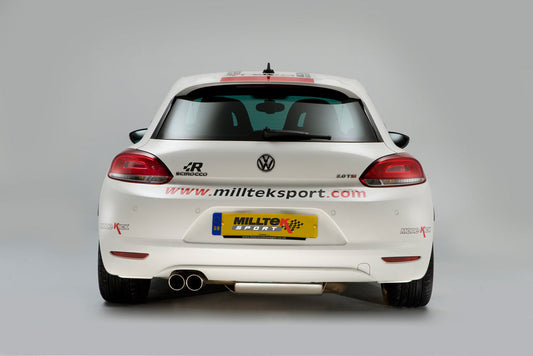 Milltek Sport - Volkswagen Scirocco GT 2.0 TSi 200PS Cat Back Exhaust (Multiple Options)