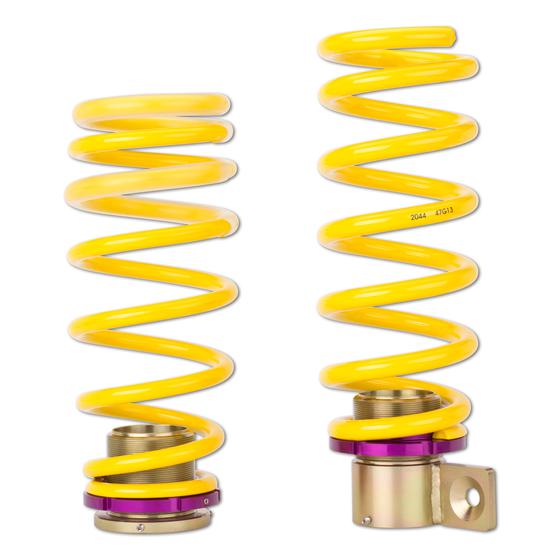 KW Suspension HAS Height Adjustable Lowering Springs Kit for BMW M6 F12 Convertible & F13 Coupe (M6 & M6 Competition, 2010-2018) – Ride Height Adjustable Drop Springs | EDC/Adaptive Damper OEM Shock Compatible | Coilover Alternative | Part No. 2532000W