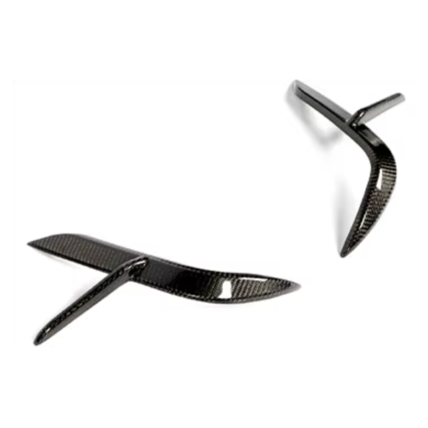 Audi RS3 8Y.5 Carbon Fibre Rear Bumper Vent/Reflector Cover Canards