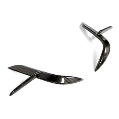Audi RS3 8Y.5 Carbon Fibre Rear Bumper Vent/Reflector Cover Canards