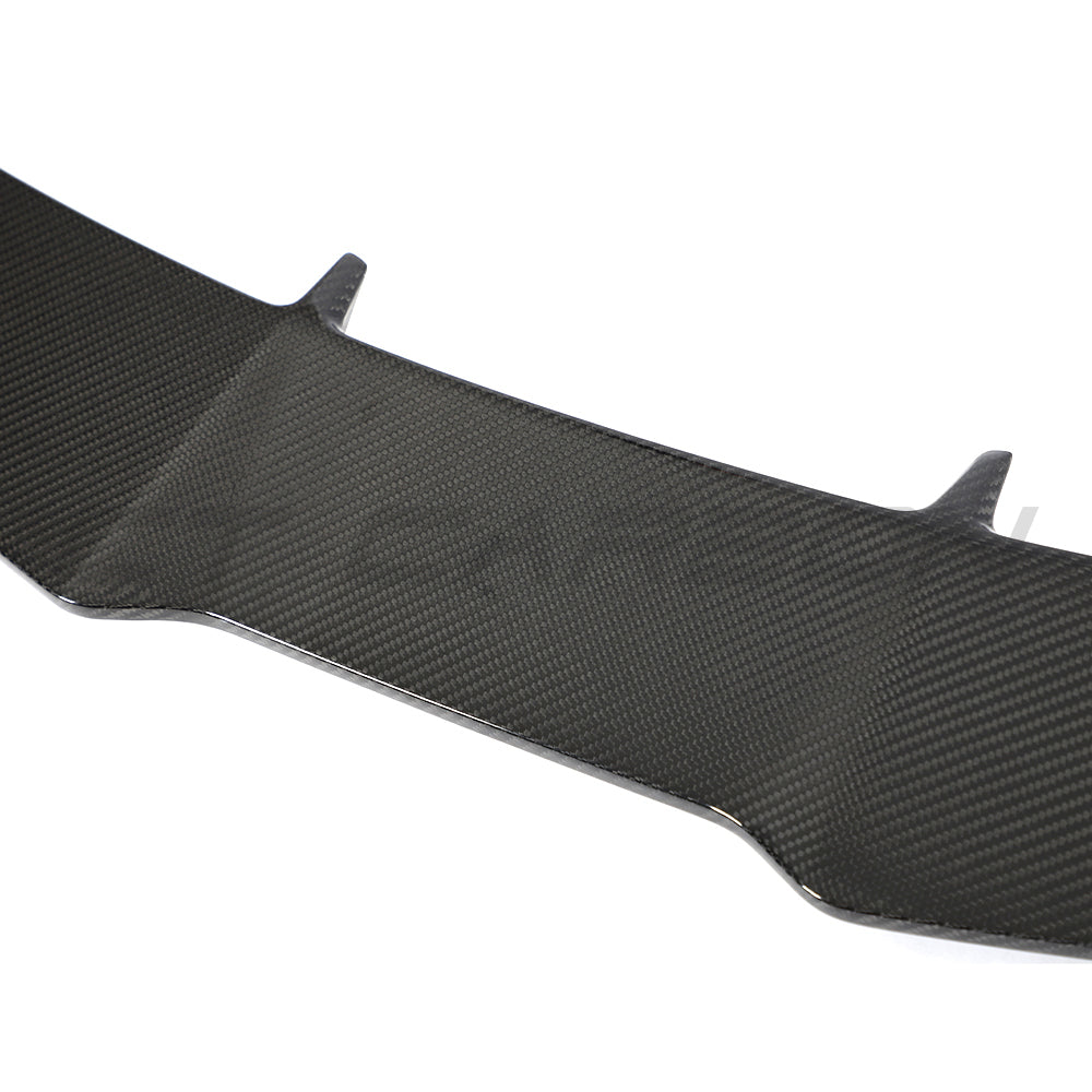 Audi A4/S4/RS4 Avant B9 B9.5 2016–2024 Carbon Fibre Rear Roof Spoiler/Lip/Wing – CT Design CT Carbon Tailgate/Rear Hatch Upper Spoiler for Estate Wagon | Pre-Preg Gloss Carbon Aero Wing Spoiler Extension